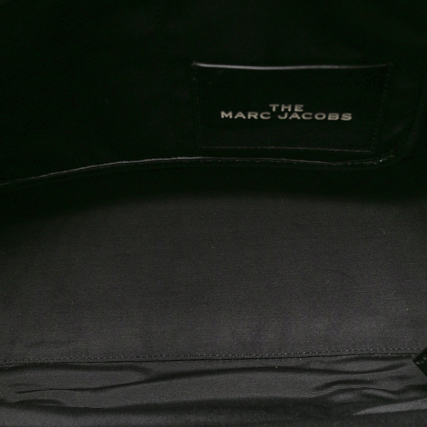 Shiny Calfskin Faux Shearling Large The Traveler Tote Bag Black