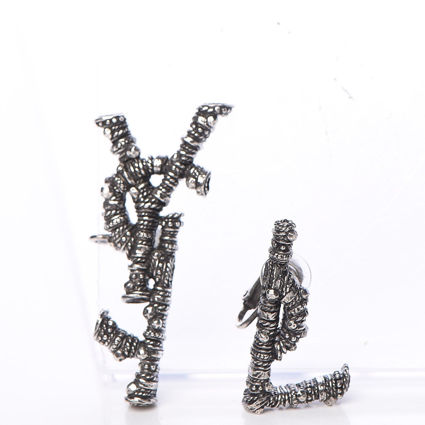 Berber Metal Deconstructed Opyum Clip On Earrings