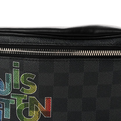 Louis Vuitton Damier Graphite Bumbag Yellow 7 of 9