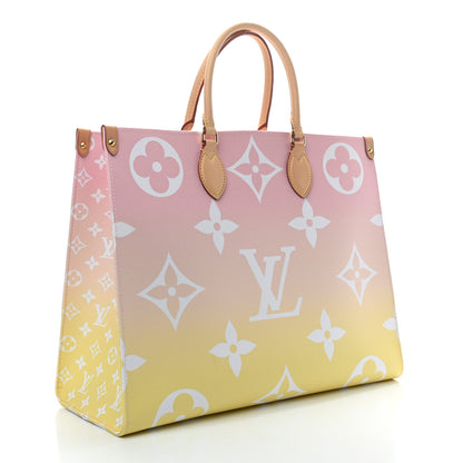 Louis Vuitton Monogram Giant By The Pool Onthego GM Light Pink 8 of 23