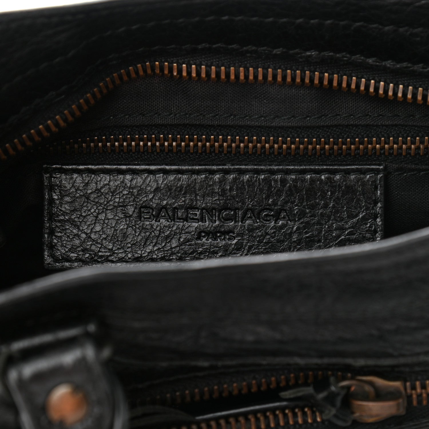 Balenciaga Agneau Classic Hardware Mini City Black 6 of 11