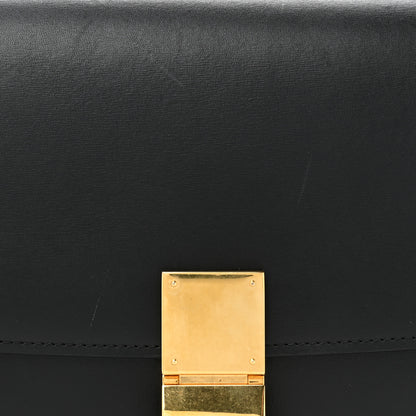Celine Box Calfskin Medium Classic Box Flap Bag Black 9 of 13