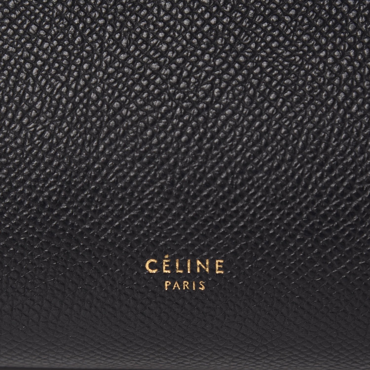 Celine Baby Grained Calfskin Mini Belt Bag Black 7 of 9