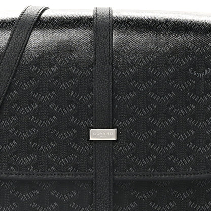 Goyard Goyardine Belvedere II MM Messenger Bag Jet Black 7 of 9
