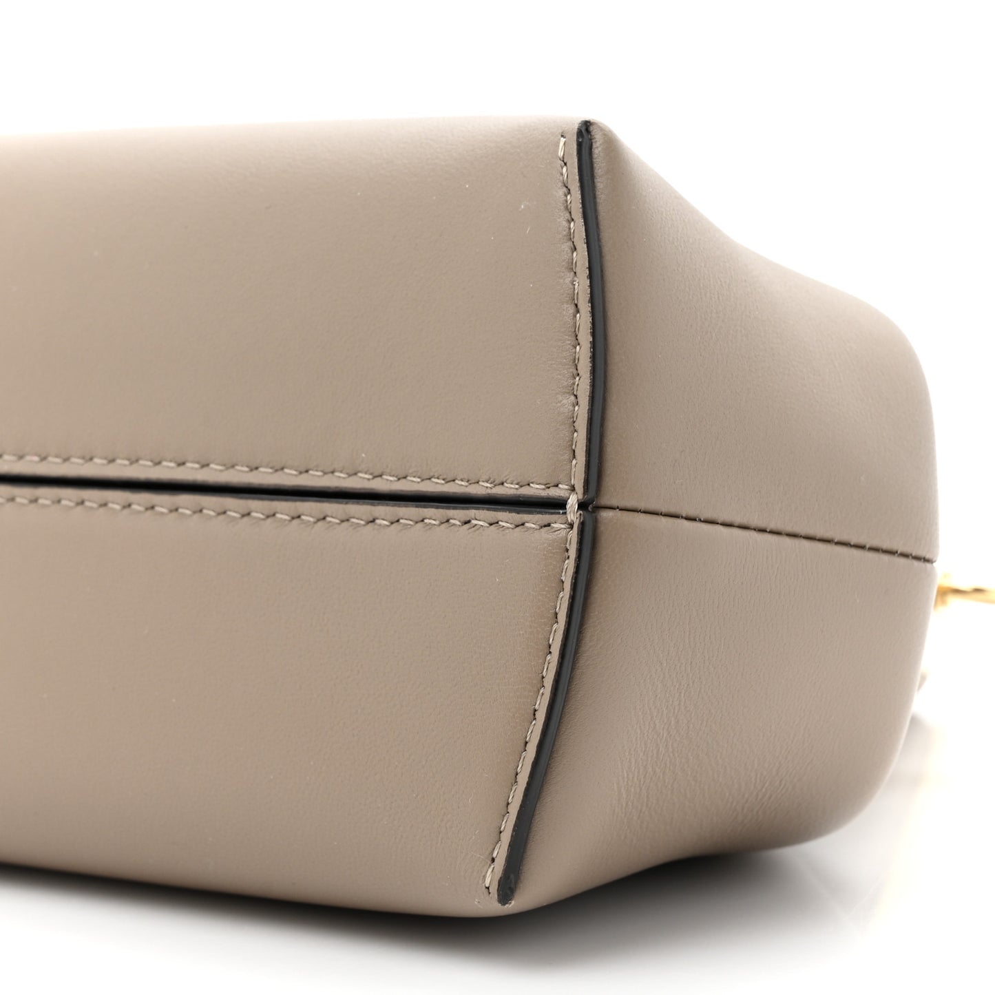 Shiny Nappa Small Fendi First Dove Gray
