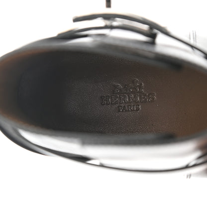 Hermes Calfskin Neo Low Boots 37 Black 7 of 9