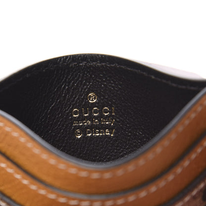 Gucci X DISNEY Mini Vintage GG Supreme Monogram Mickey Mouse Card Holder Beige Vintage Sun Oil 5 of 6