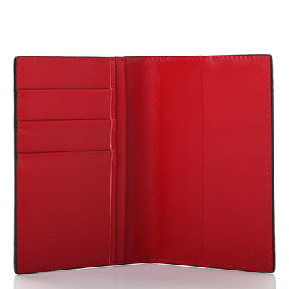 Gucci Guccissima Signature Passport Case Red 5 of 7