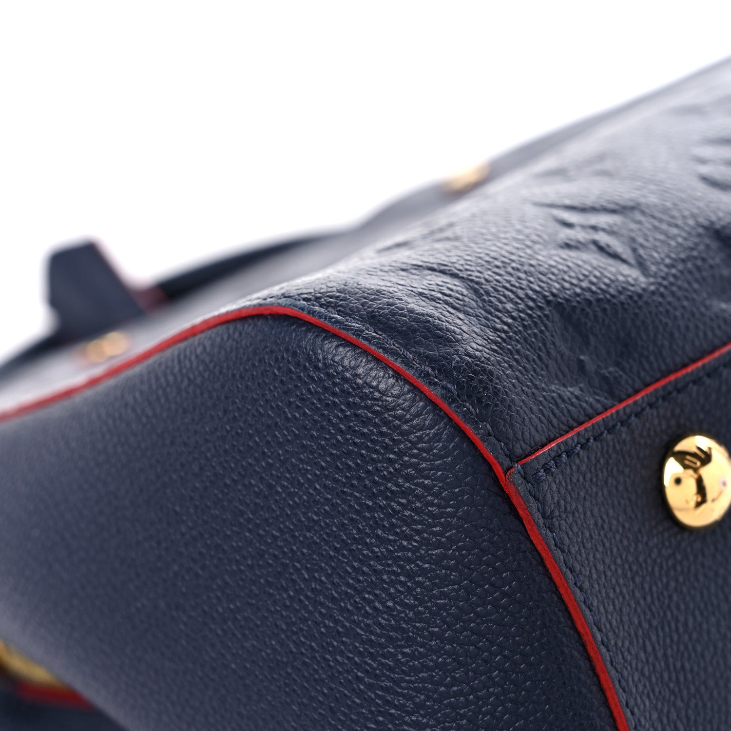 Louis Vuitton Empreinte Montaigne GM Marine Rouge 10 of 20