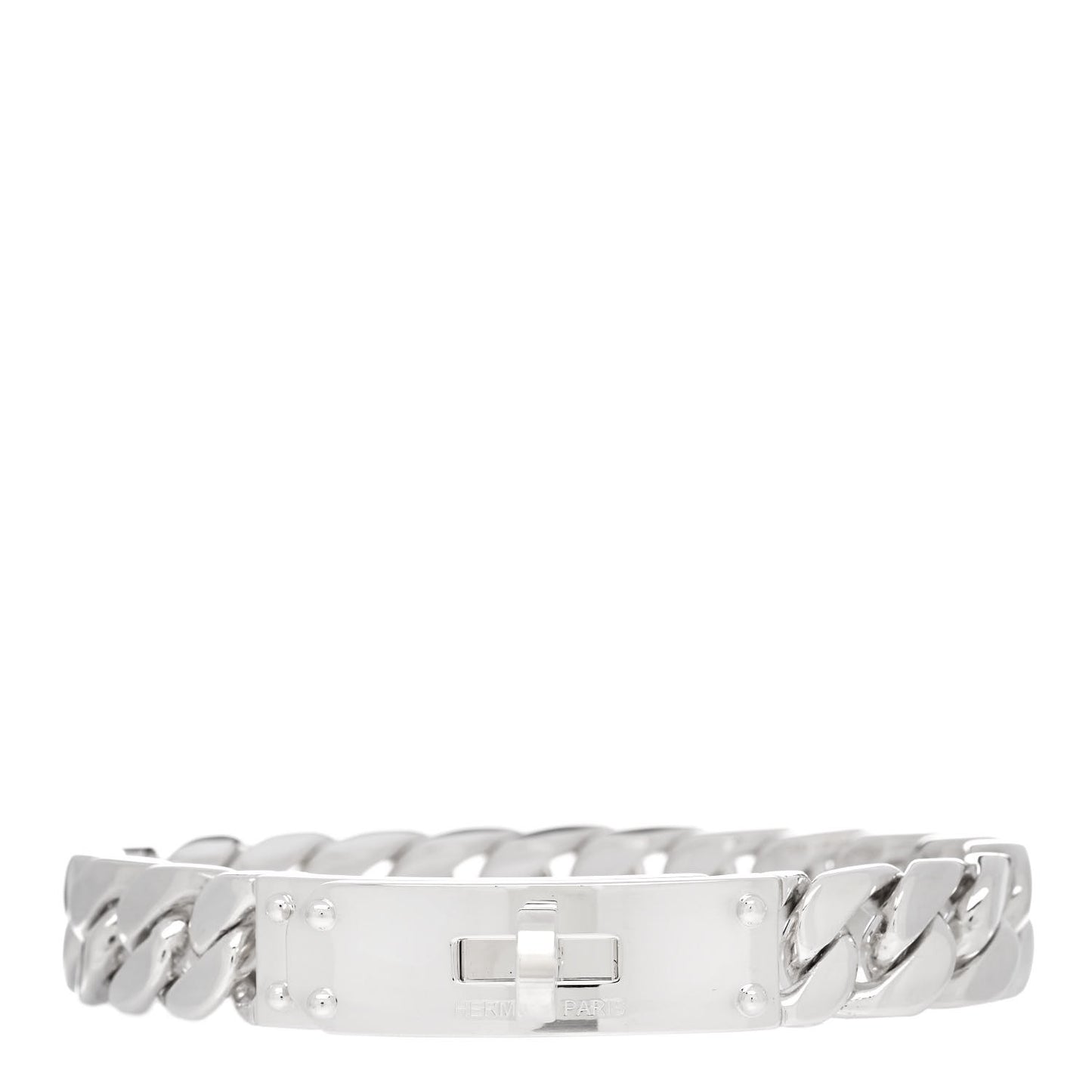 Sterling Silver GM Kelly Gourmette Bracelet XL
