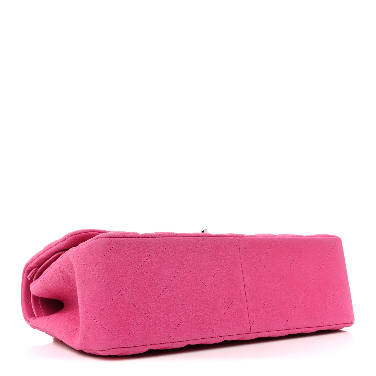 Chanel Iridescent Caviar Quilted Jumbo Double Flap Pink 6 of 19