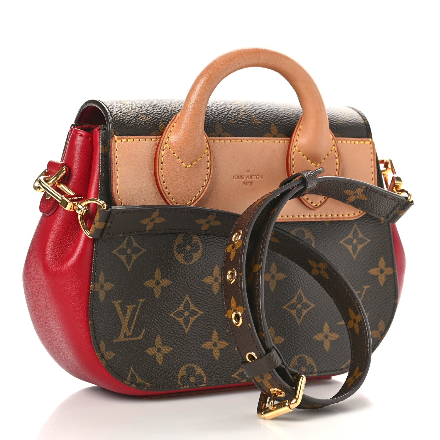 Louis Vuitton Monogram Eden PM Rouge 2 of 8