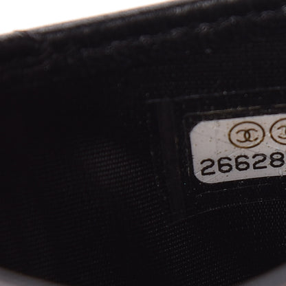Chanel Lambskin Quilted Card Holder Black 8 of 9