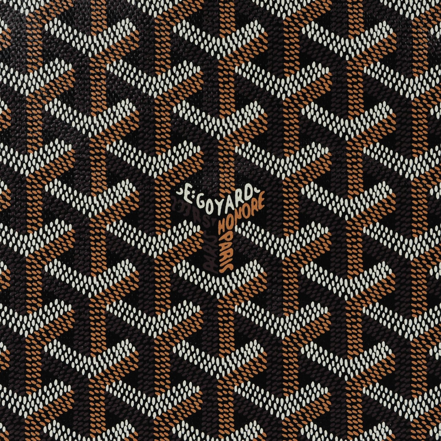 Goyardine Senat Pochette GM Black Gold