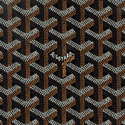 Goyard Goyardine Senat Pochette GM Black Gold 8 of 9
