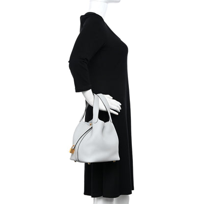Hermes Taurillon Clemence Picotin Lock 18 PM Bleu Pale 2 of 11