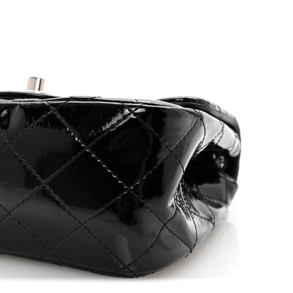 Chanel Patent Calfskin Quilted Mini Square Flap Black 10 of 10