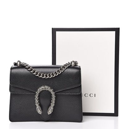 Gucci Calfskin Mini Dionysus Shoulder Bag Black 13 of 13
