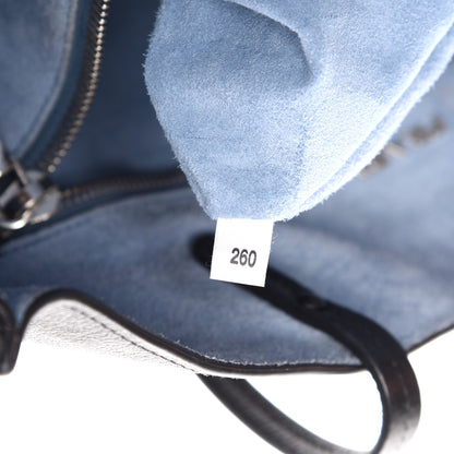 Prada Glace Calf Etiquette Tote Black Astrale 7 of 10