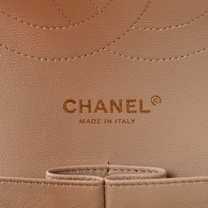 Chanel Lambskin Quilted Jumbo Double Flap Beige Clair 6 of 7