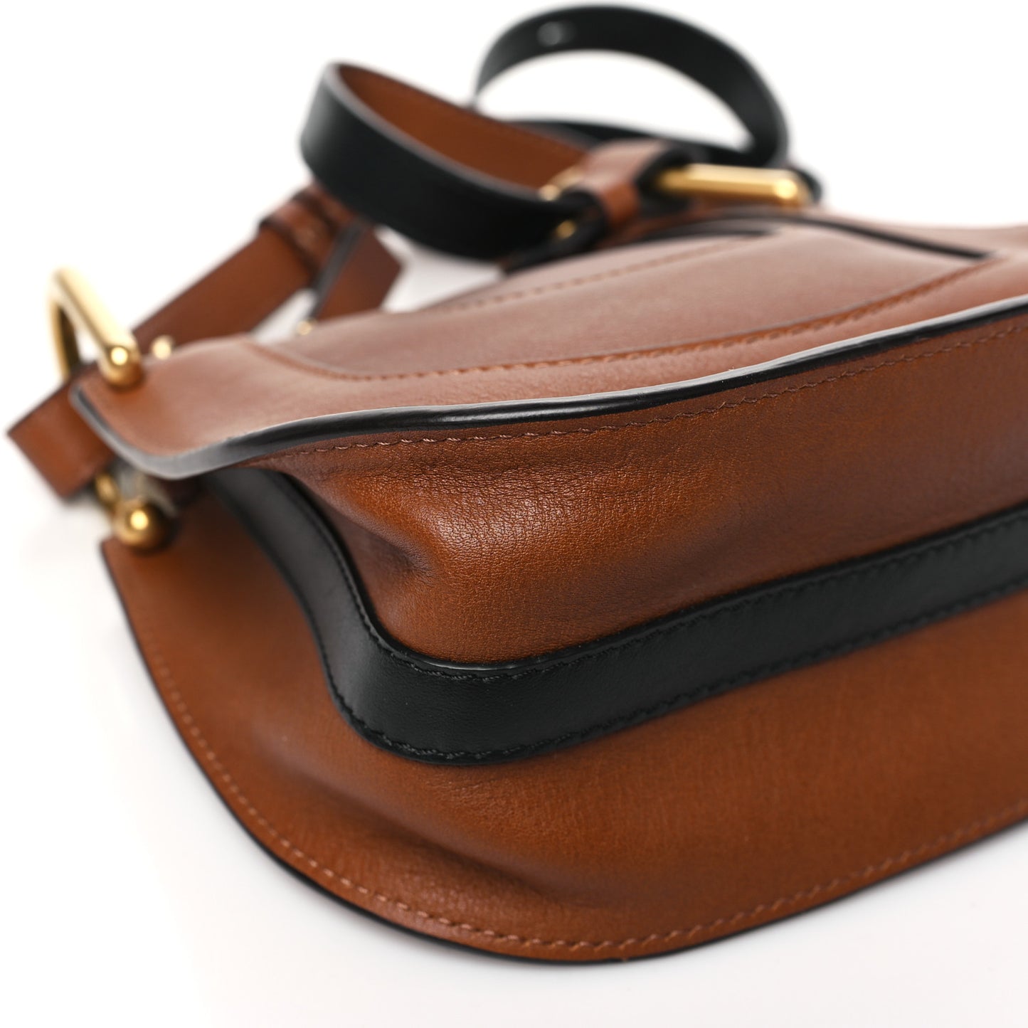 Grained Calfskin Nano Hayley Hobo  Tan