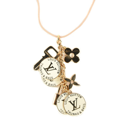 Louis Vuitton Trunks and Bags Breloques Necklace White 1 of 5