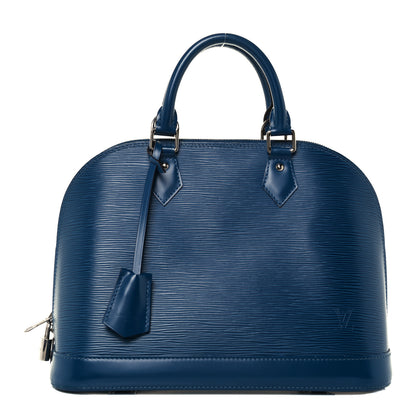 Louis Vuitton Epi Alma PM Cyan 1 of 16