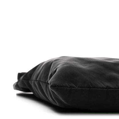 Prada Tessuto Nylon Saffiano Flat Messenger Bag Black 8 of 9