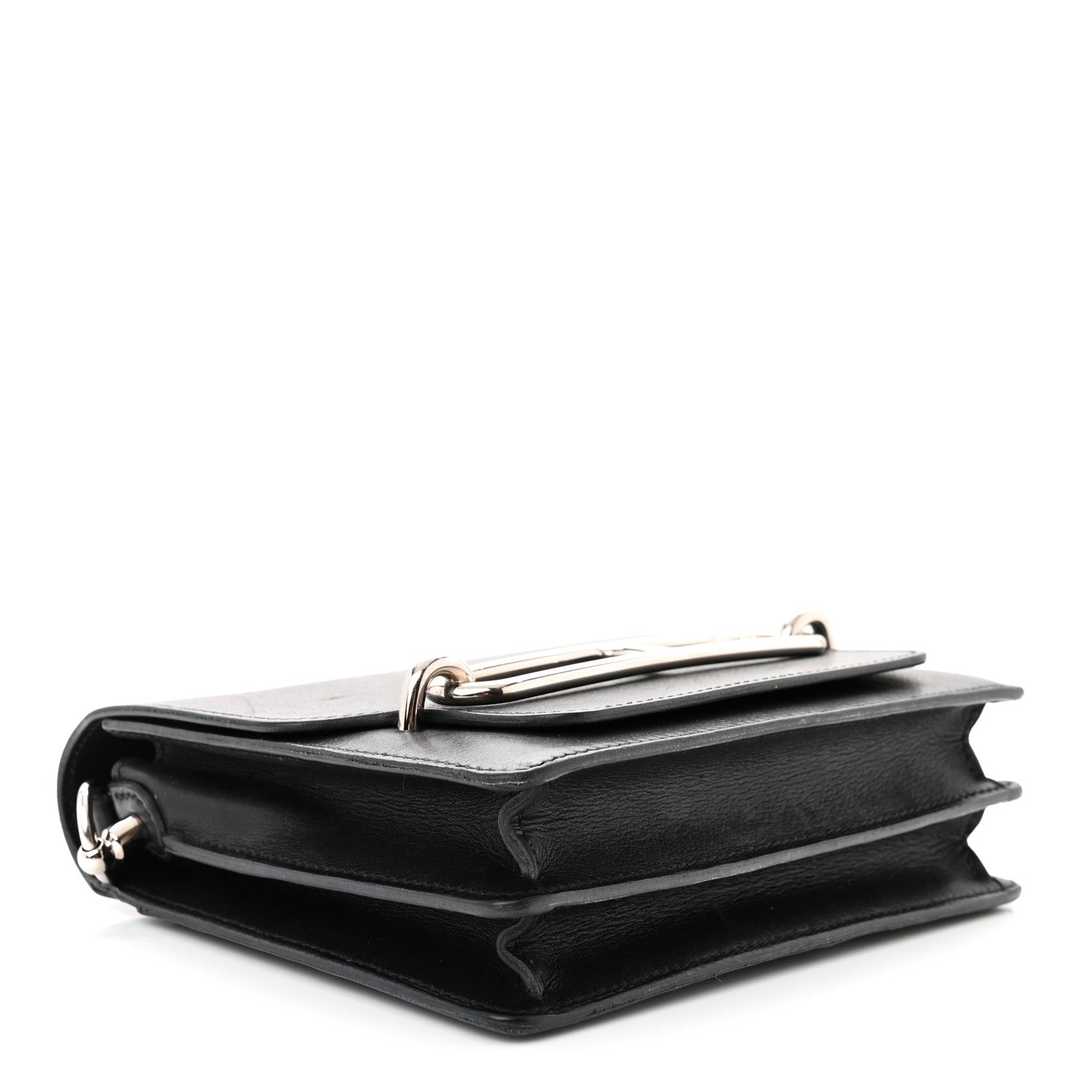 Hermes Evergrain Mini Sac Roulis Black 4 of 18