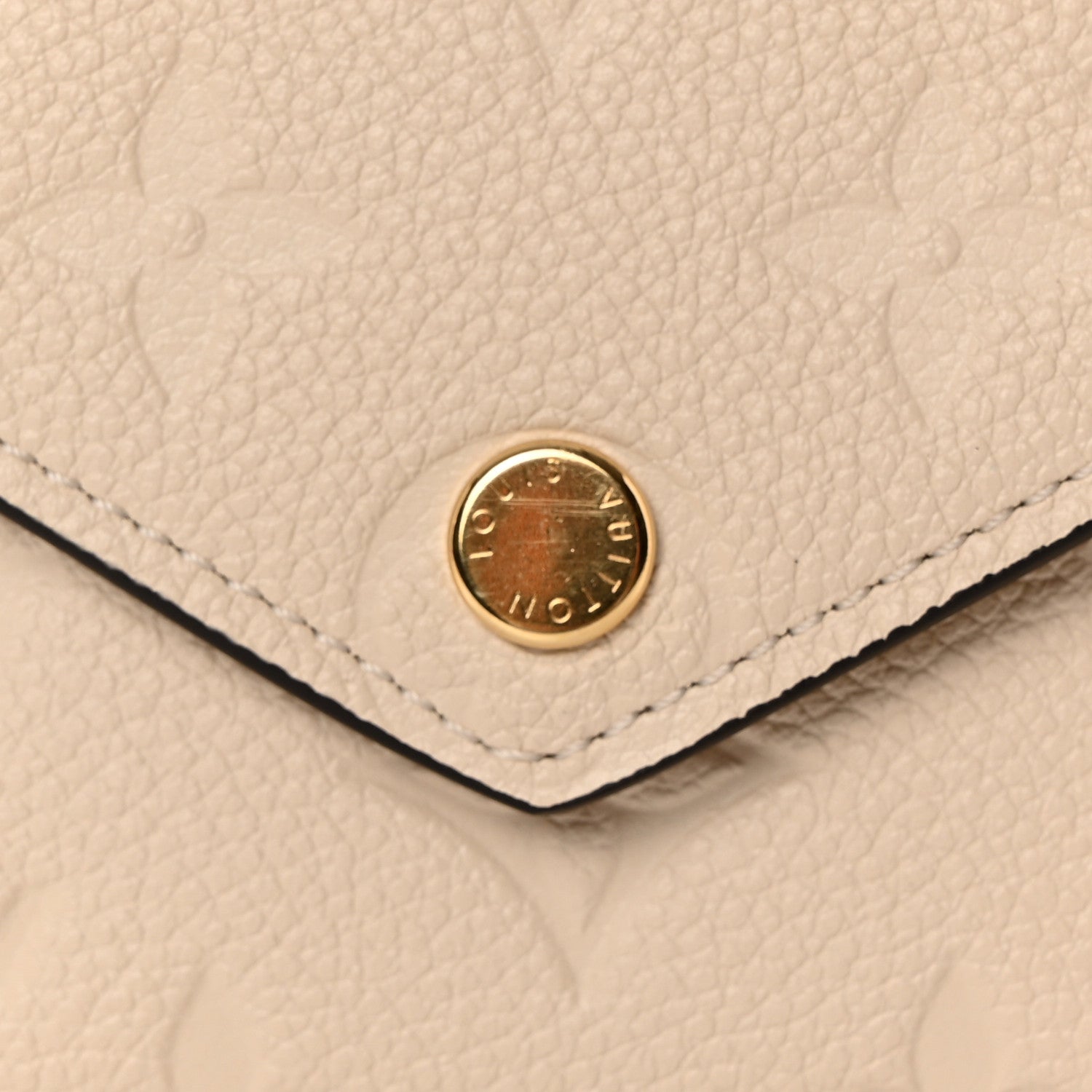 Louis Vuitton Empreinte Victorine Wallet Cream 8 of 10