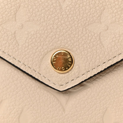 Louis Vuitton Empreinte Victorine Wallet Cream 8 of 10