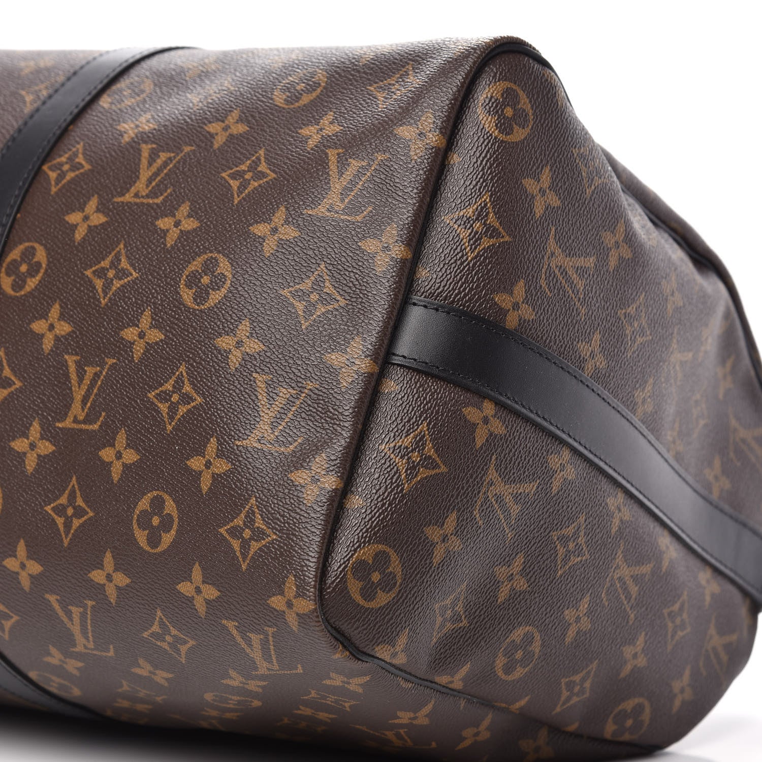 Louis Vuitton Monogram Macassar Keepall Bandouliere 45 7 of 8