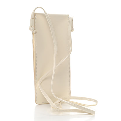 Celine Smooth Calfskin Sunglasses Pouch White 3 of 8