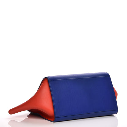 Celine Smooth Calfskin Small Tri-Color Trapeze Black 5 of 10