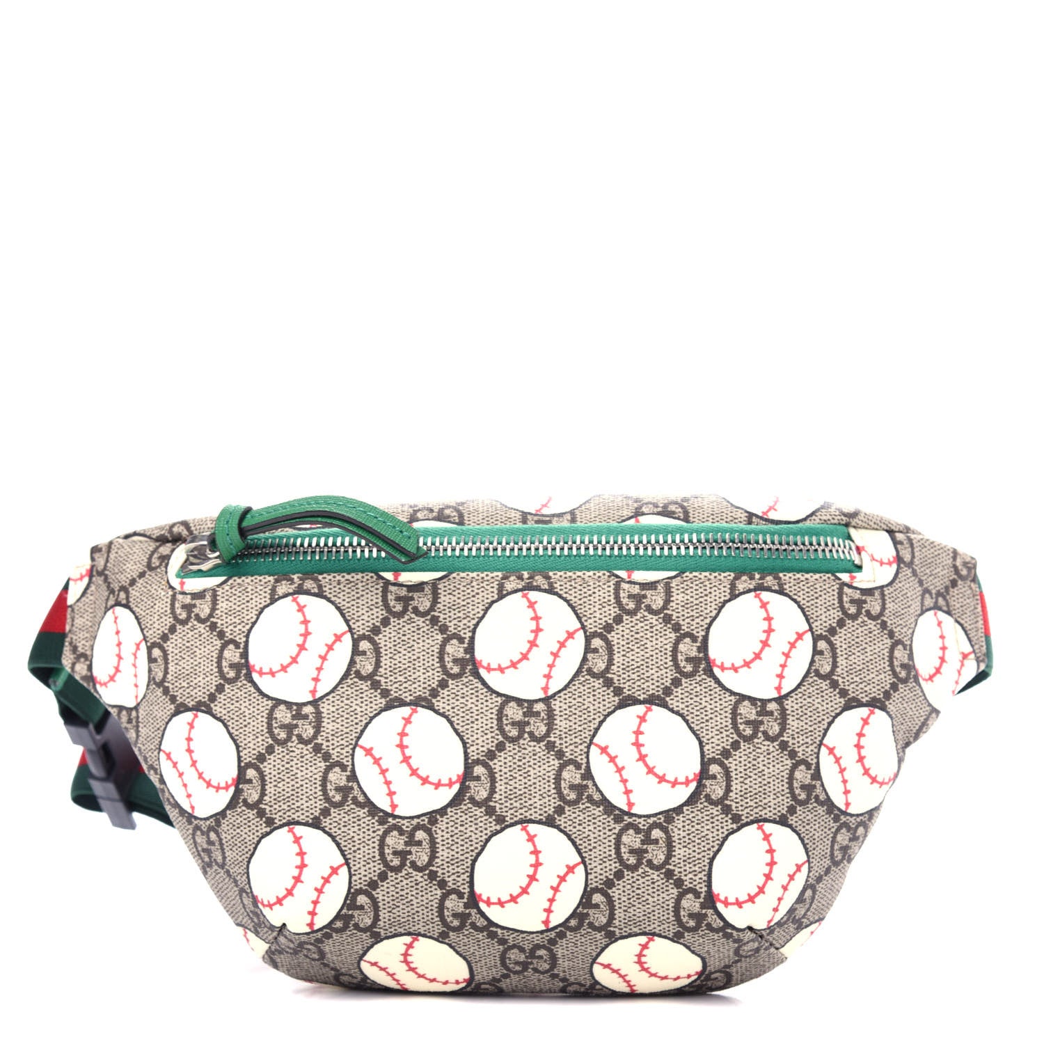 Gucci GG Supreme Monogram Baseballs Web Childrens Belt Bag 1 of 10