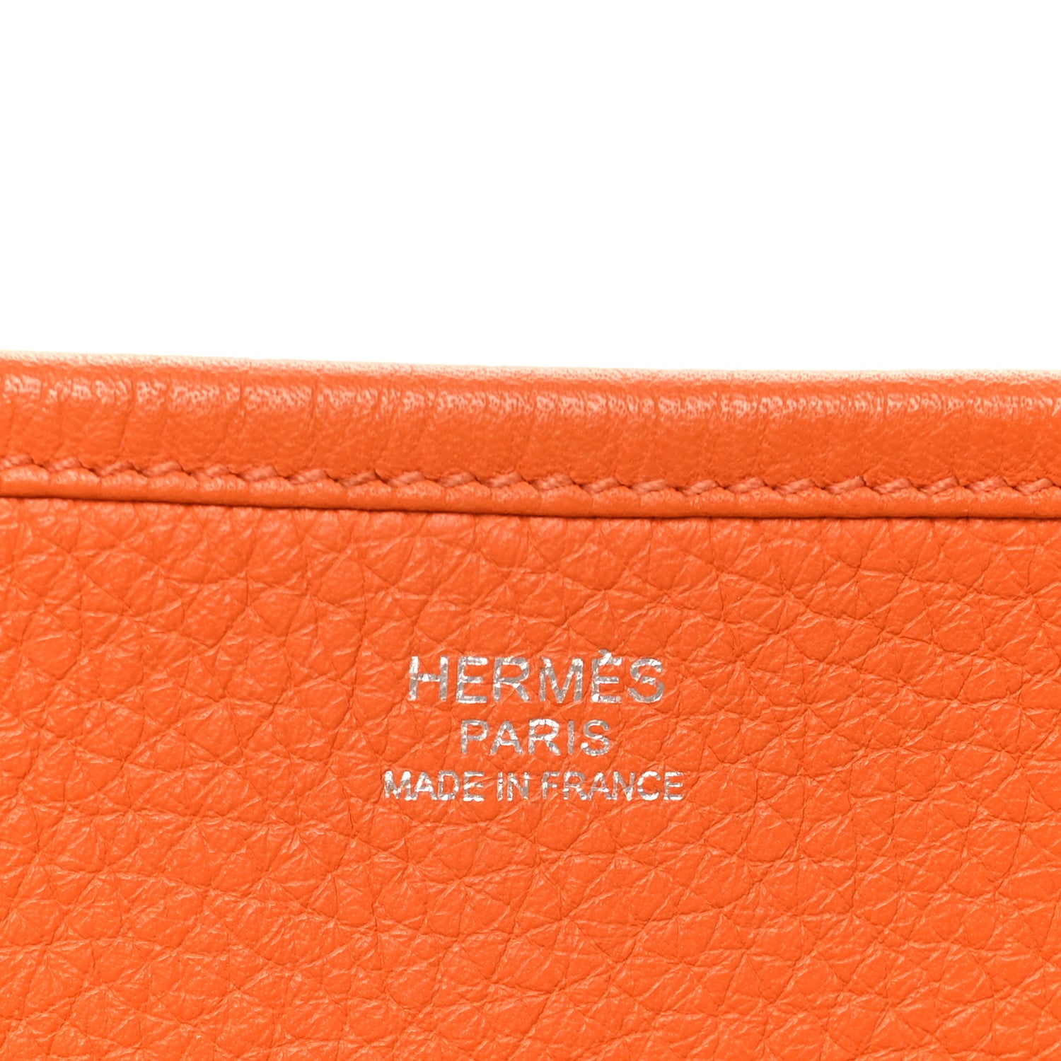Hermes Taurillon Clemence Evelyne III GM Orange 1908349 – FASHIONPHILE