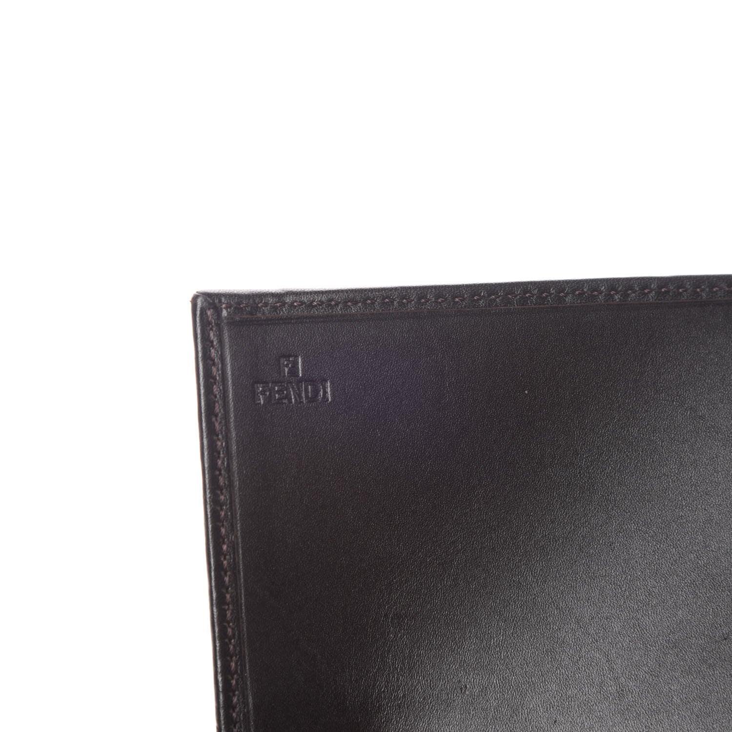 Fendi Zucca Travel Clutch Tobacco 7 of 11