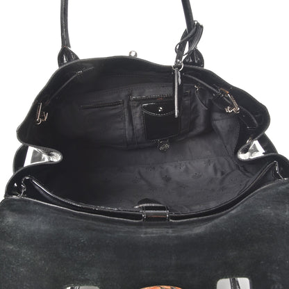 Mulberry Patent Bayswater Black 5 of 7