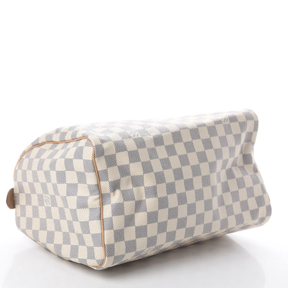 Louis Vuitton Damier Azur Speedy 30 3 of 8