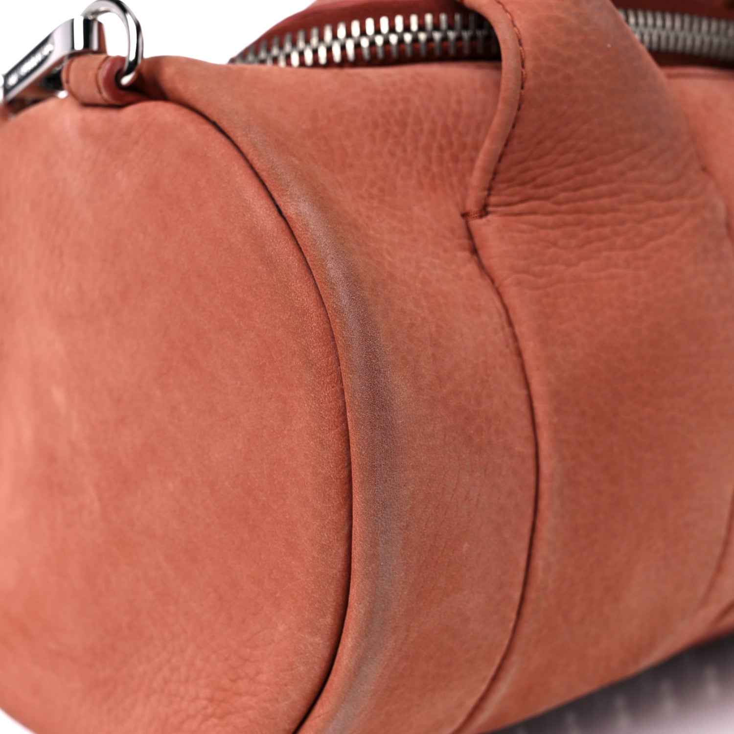 Alexander Wang Nubuck Mini Rockie Silver Hardware Terra Cotta 19 of 24