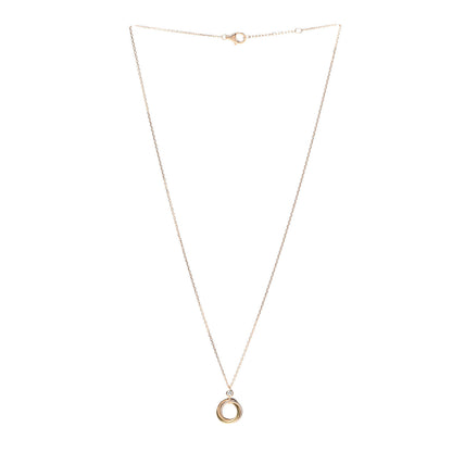 Cartier 18K Pink Yellow White Gold Diamond Trinity Pendant Necklace 3 of 5