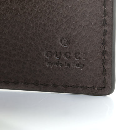 Gucci GG Supreme Monogram Tian Bi-Fold Wallet Beige Multicolor New Acero 6 of 8