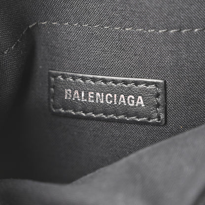Balenciaga Agneau Arena XS Monaco Camera Shoulder Bag Optic White 6 of 11