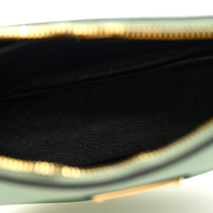 Prada Soft Calfskin Arque Shoulder Bag Green 5 of 9