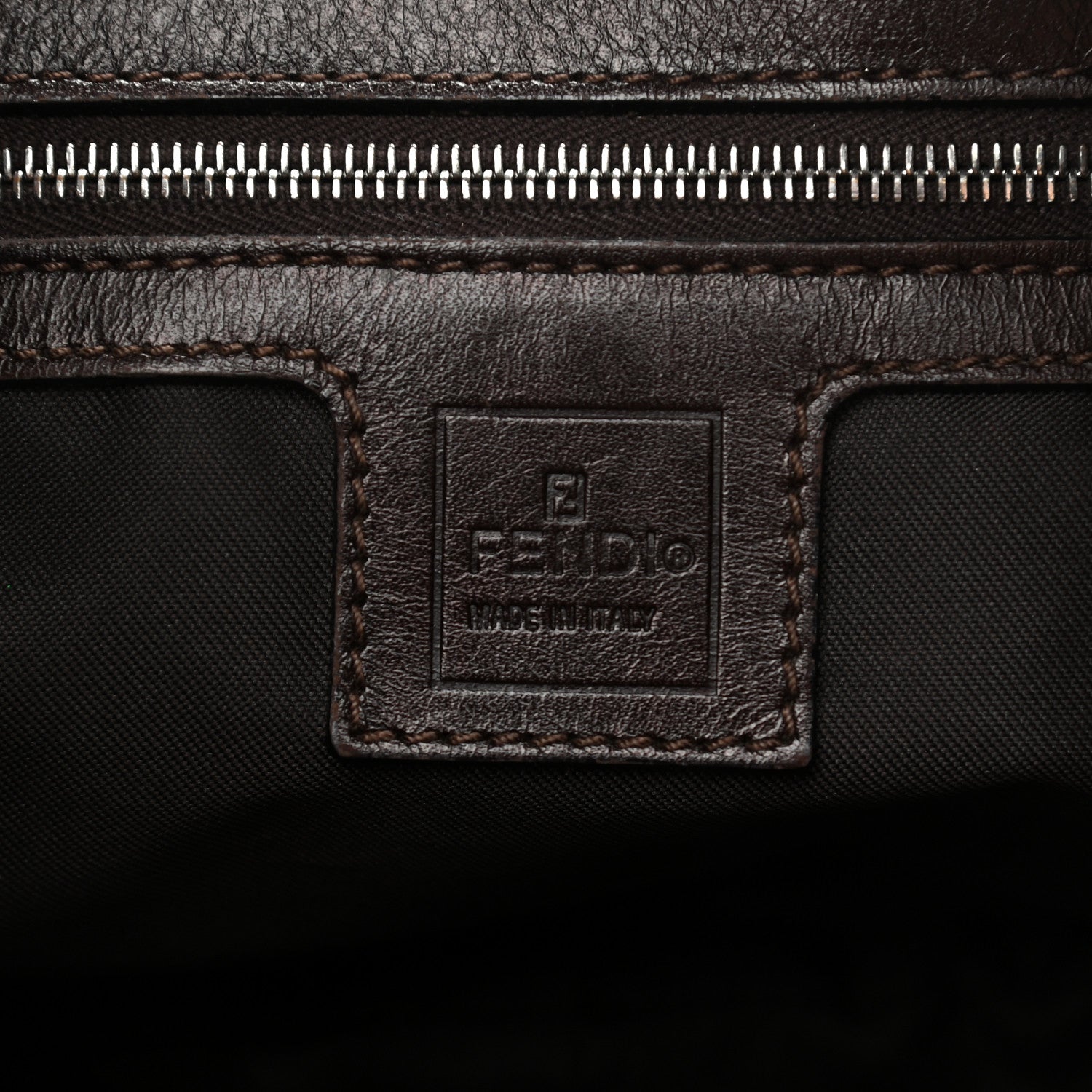 Fendi Zucca Hobo Tobacco 6 of 10
