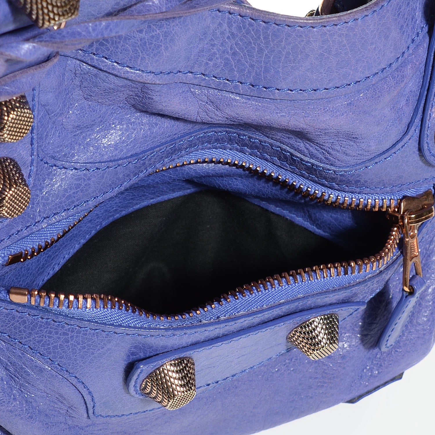 Balenciaga Agneau Giant 21 Rose Gold Hardware Velo Bleu Lavande 10 of 12