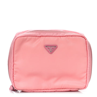 Prada Nylon Vela Cosmetic Case Pink 3 of 9