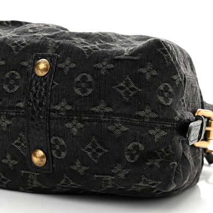 Louis Vuitton Denim Neo Cabby MM Black 9 of 12