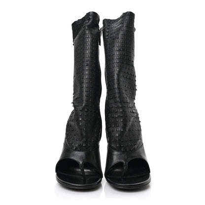 Givenchy Lambskin Look Book Thong Boots 40 Black 2 of 8