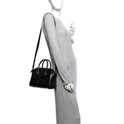 Givenchy Shiny Lord Calfskin Mini Antigona Black 2 of 12